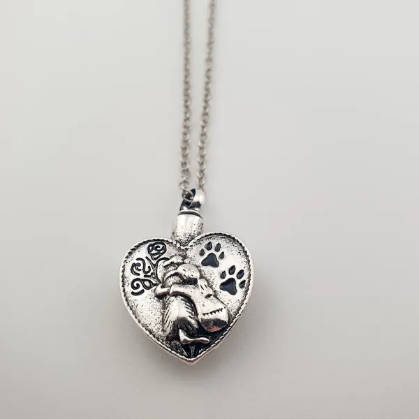 RVS Ashanger 'Eeuwige Cirkel' - Modern & Tijdloos Gedenksieraad