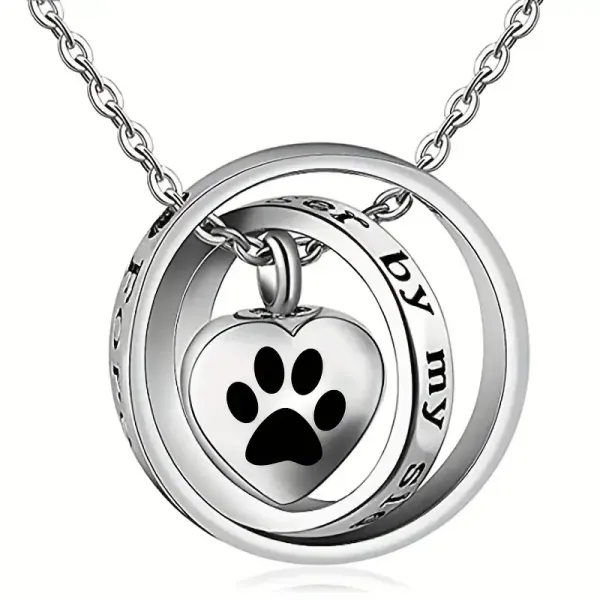Dieren Ashanger voor Hond of Kat - "Forever By My Side" - Gedenksieraad