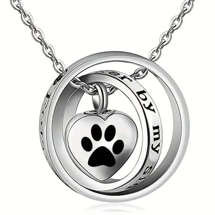 Dieren Ashanger voor Hond of Kat - "Forever By My Side" - Gedenksieraad - view 1