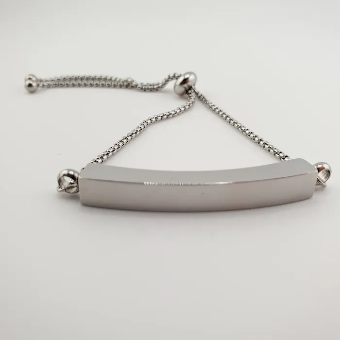 Crematie Armband Voor As - Zilverkleurig - Gedenksieraad - view 2