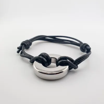 As armband - Cirkel Van Leven - Zilverkleurig