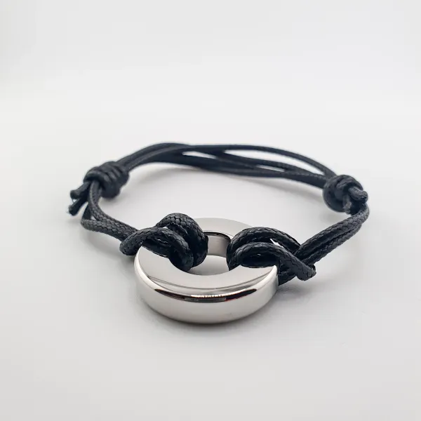 As armband - Cirkel Van Leven - Zilverkleurig