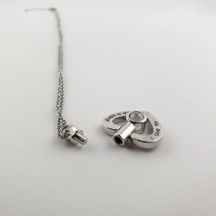 As Hanger met ketting "100 ways to say I love you" - Gedenksieraad - view 2