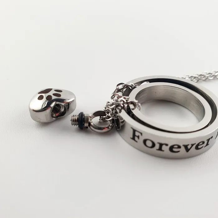 Dieren Ashanger voor Hond of Kat - "Forever By My Side" - Gedenksieraad - view 5