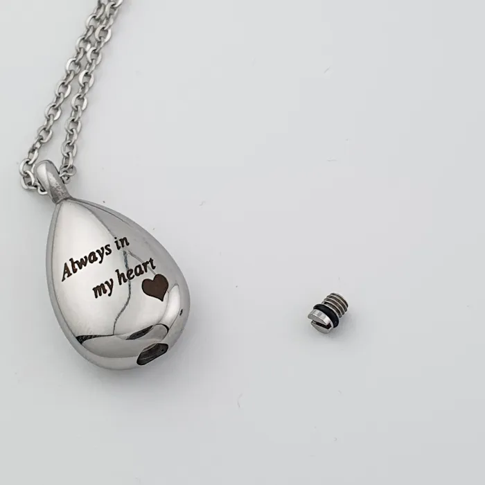As Ketting Traan - "Always in my heart" - Gedenksieraad - view 4