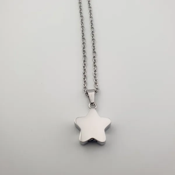 RVS Assieraad Ster – Symbolische Herinnering - Gedenksieraad