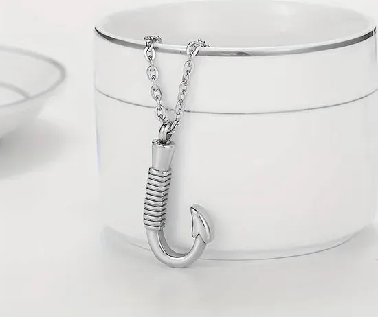 As Hanger Vishaak "De Laatste Worp" – Zilverkleurig RVS - view 5