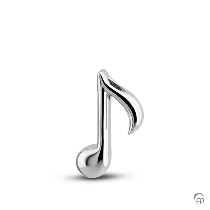 Ashanger achtste noot — Sterling 925 zilver - view 1