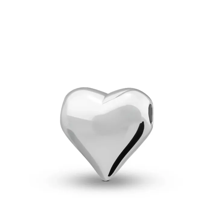 Hart Ashanger - 925 Sterling Zilver - Volle Vorm - view 1
