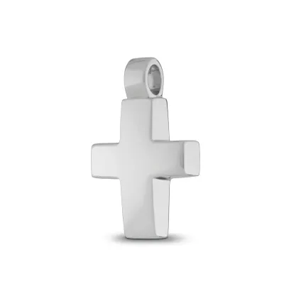Kruisvormige Ashanger - 925 Sterling Zilver - Gedenksieraad