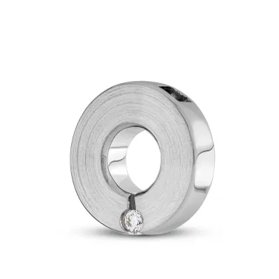 Ronde Ashanger - 925 Sterling Zilver - Gedenksieraad