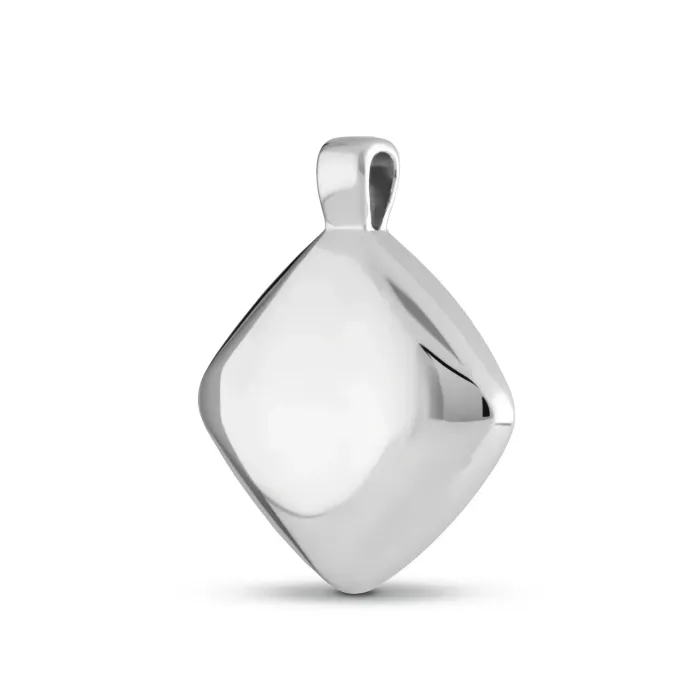 Ruitvormige Ashanger - 925 Sterling Zilver - Gedenksieraad - view 1
