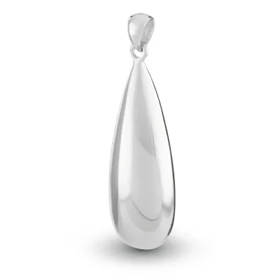 Traanvormige Ashanger - Hoogwaardig 925 Sterling Zilver - Gedenksieraad