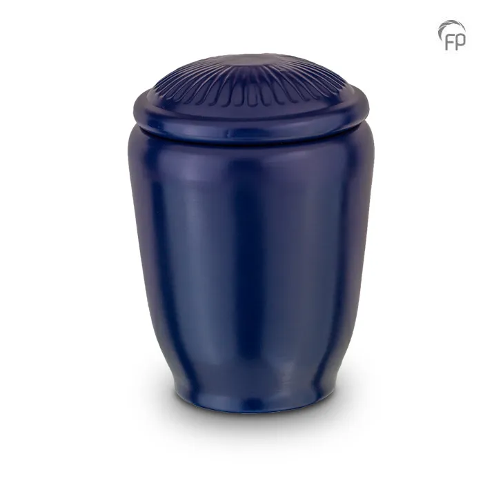 Bio-urn Urnature saffierblauw — rechthoekig smal (volwassen) - view 1
