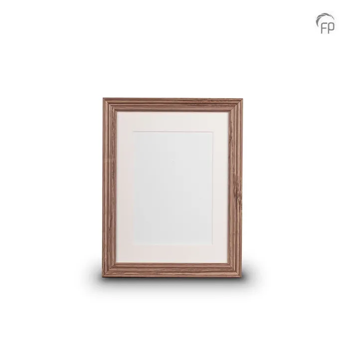 Houten fotolijst donker eiken — medium formaat (foto 18 × 24 cm) - view 1