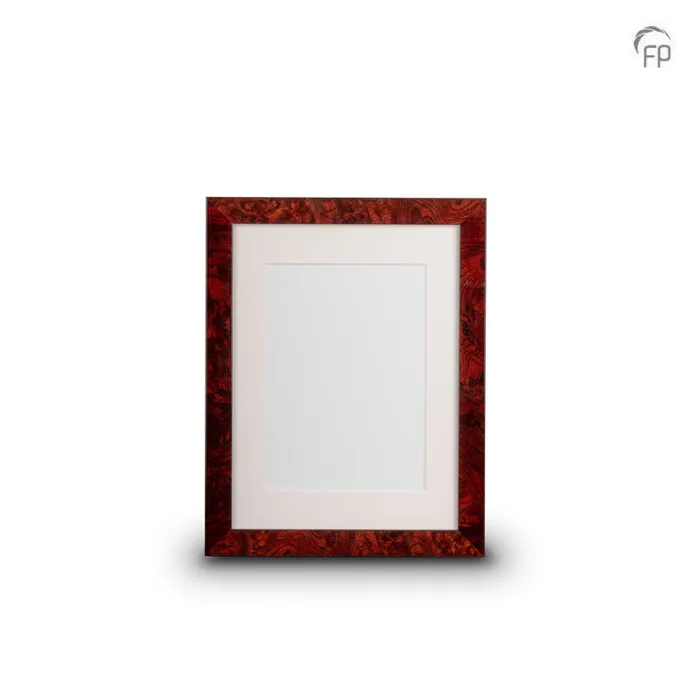 Houten fotolijst wortelnoten — medium formaat (foto 18 × 24 cm) - view 1