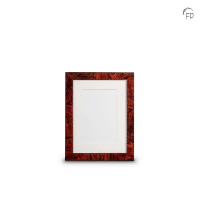 Houten fotolijst wortelnoten — klein formaat (foto 15 × 20 cm) - view 1