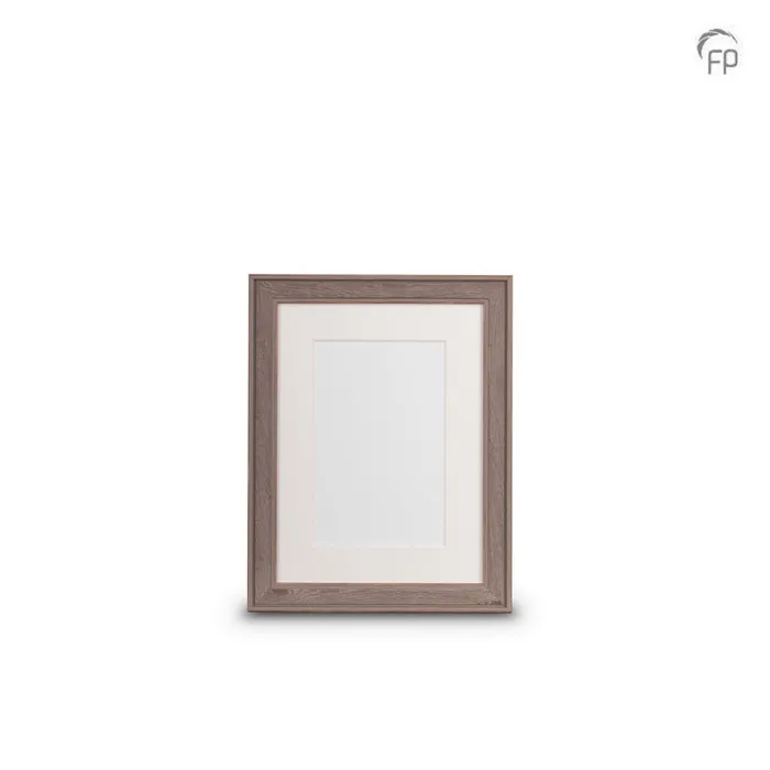 Houten fotolijst bruin — klein formaat (foto 15 × 20 cm) - view 1