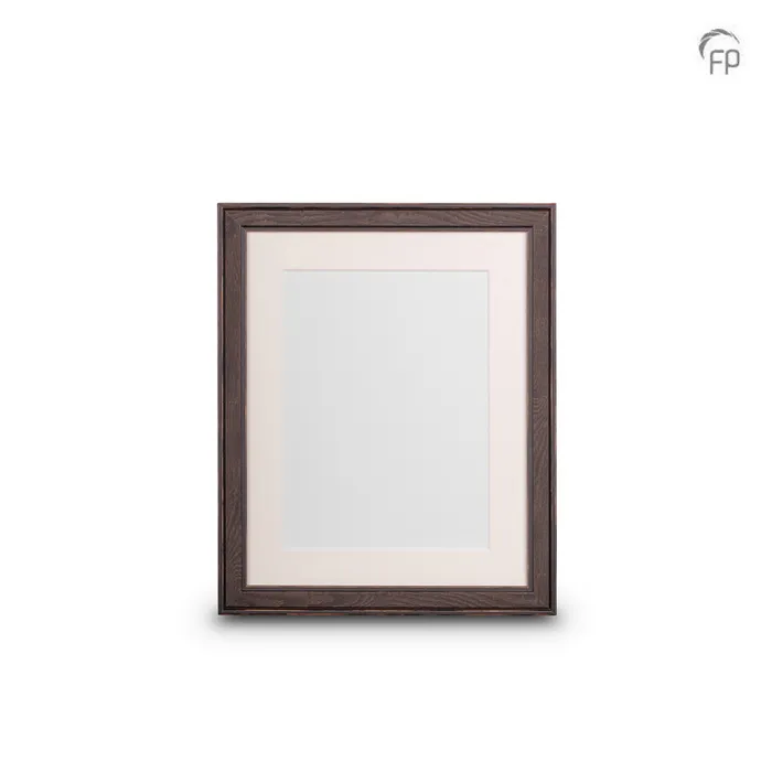 Houten fotolijst zwart — groot formaat (foto 20 × 25 cm) - view 1