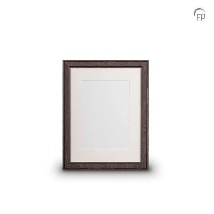 Houten fotolijst zwart — medium formaat (foto 18 × 24 cm) - view 1