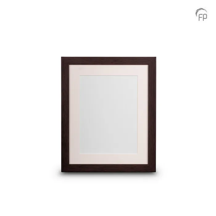 Houten fotolijst donkerbruin — groot formaat (foto 20 × 25 cm) - view 1