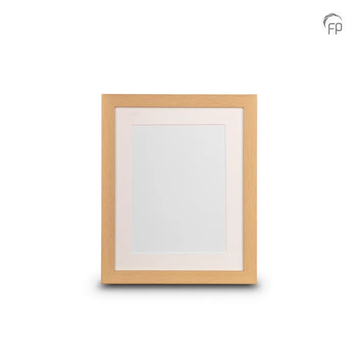 Houten fotolijst naturel — groot formaat (foto 20 × 25 cm) - view 1