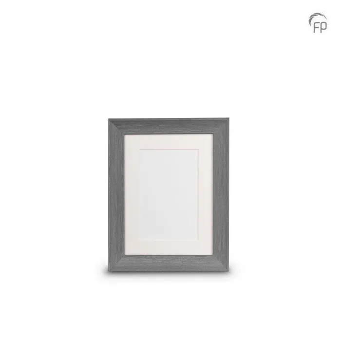 Houten fotolijst grijs — klein formaat (foto 15 × 20 cm) - view 1