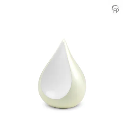 Urn 'Modern' Mat Zwart/Zilver - Stijlvol Gedenken