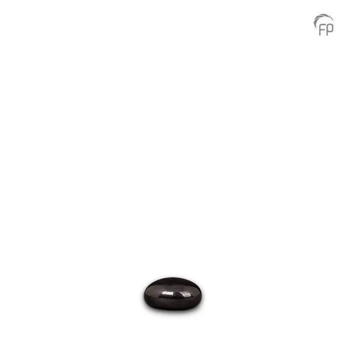 Glazen keepsake Lava stone — diep paars Boheems kristal - view 1