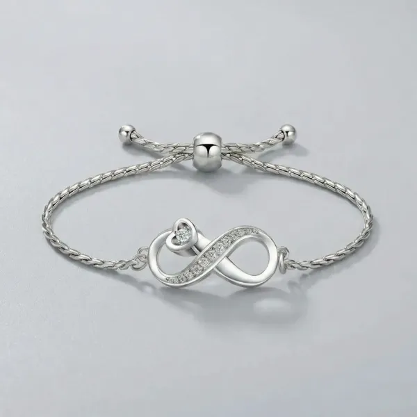 Infinity Urn Armband - Volledig verstelbaar | Zilverkleurig - Waardig Gedenkteken