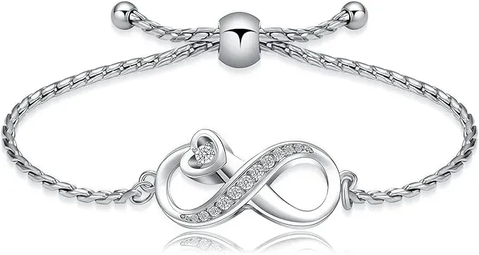 Infinity Urn Armband - Volledig verstelbaar | Zilverkleurig - Waardig Gedenkteken - view 3
