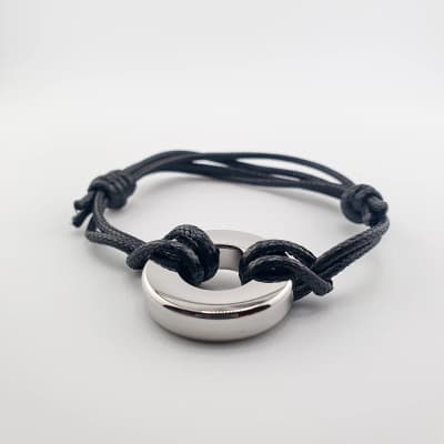 As armband - Cirkel Van Leven - Zilverkleurig