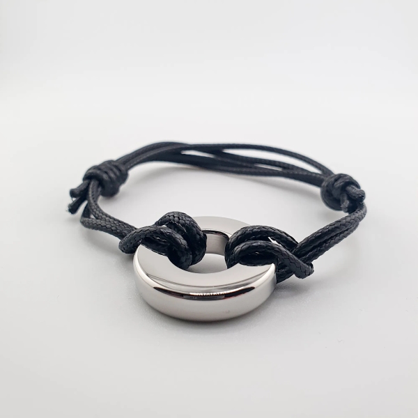 As armband - Cirkel Van Leven - Zilverkleurig