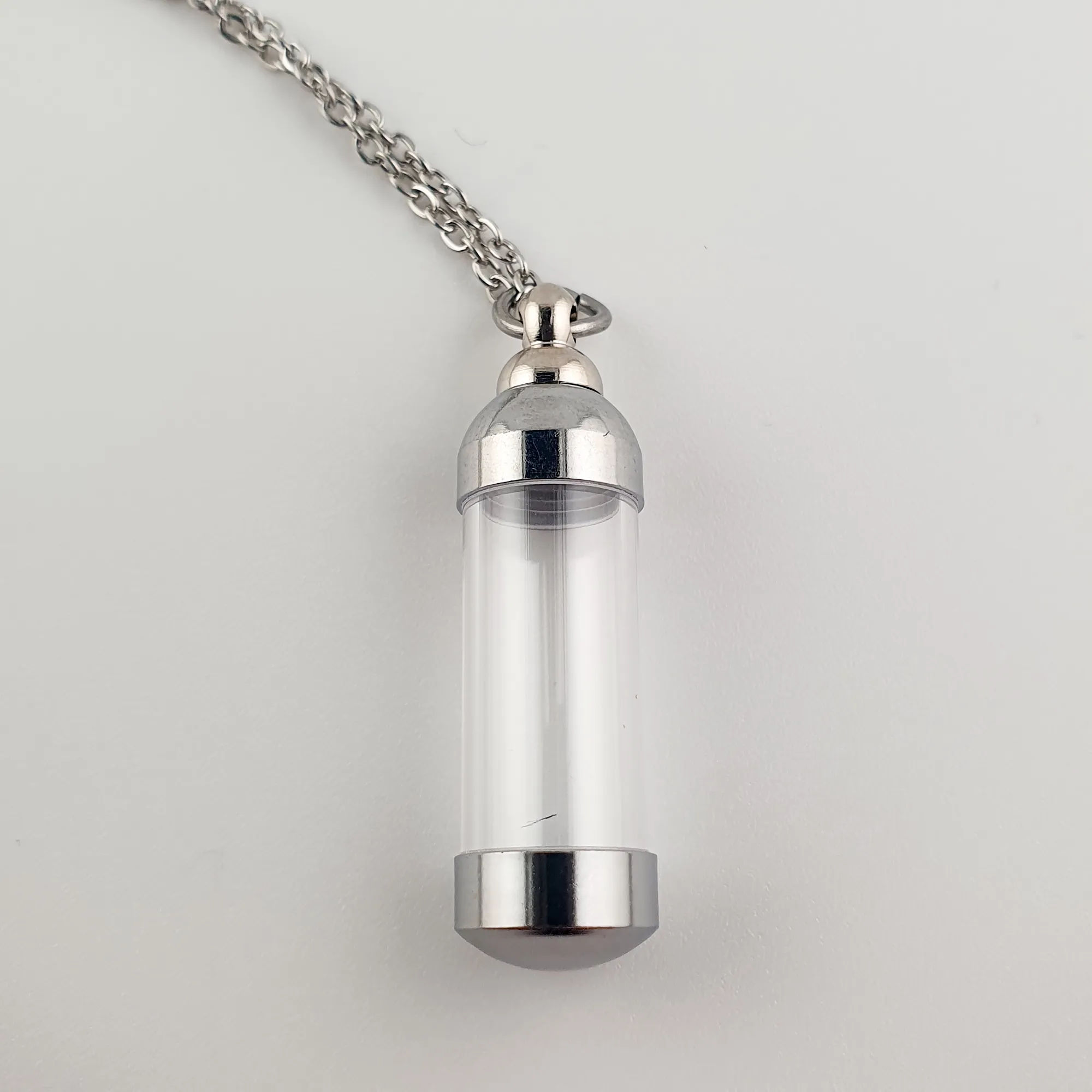 As Hanger "Zichtbare Herinnering" – Transparant & Zilver - view 1