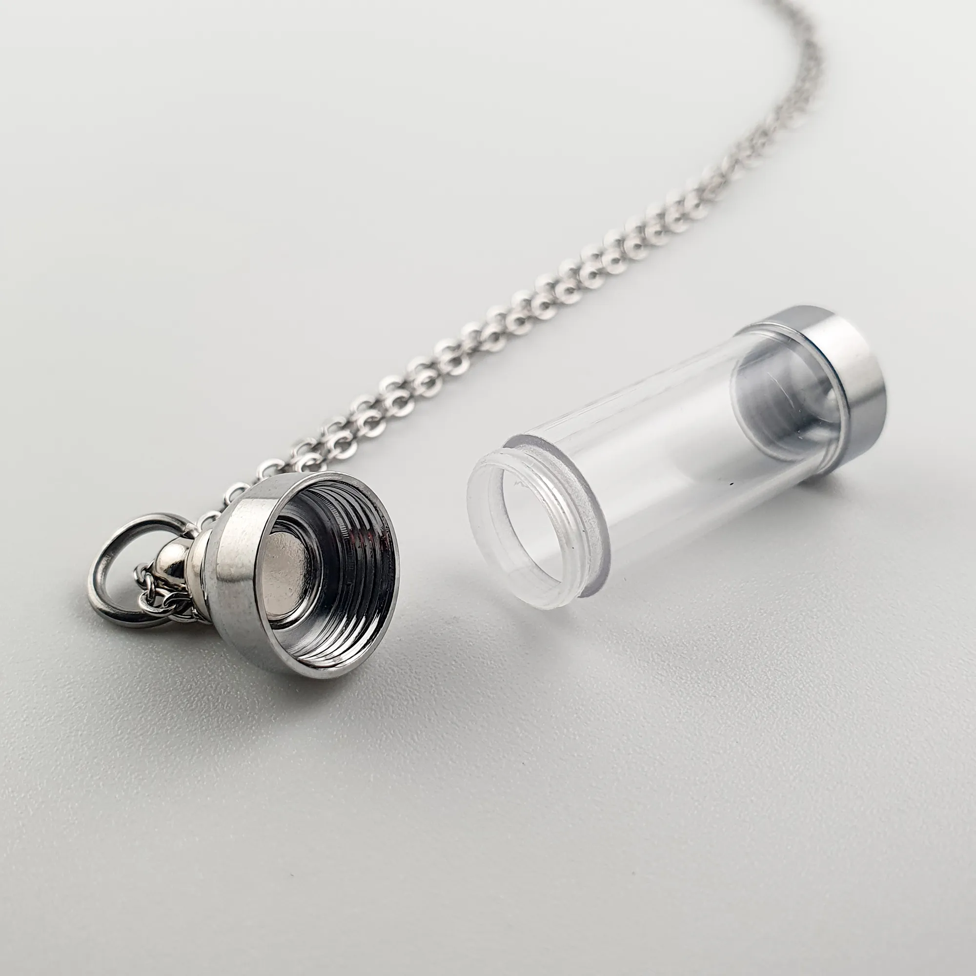 As Hanger "Zichtbare Herinnering" – Transparant & Zilver - view 5