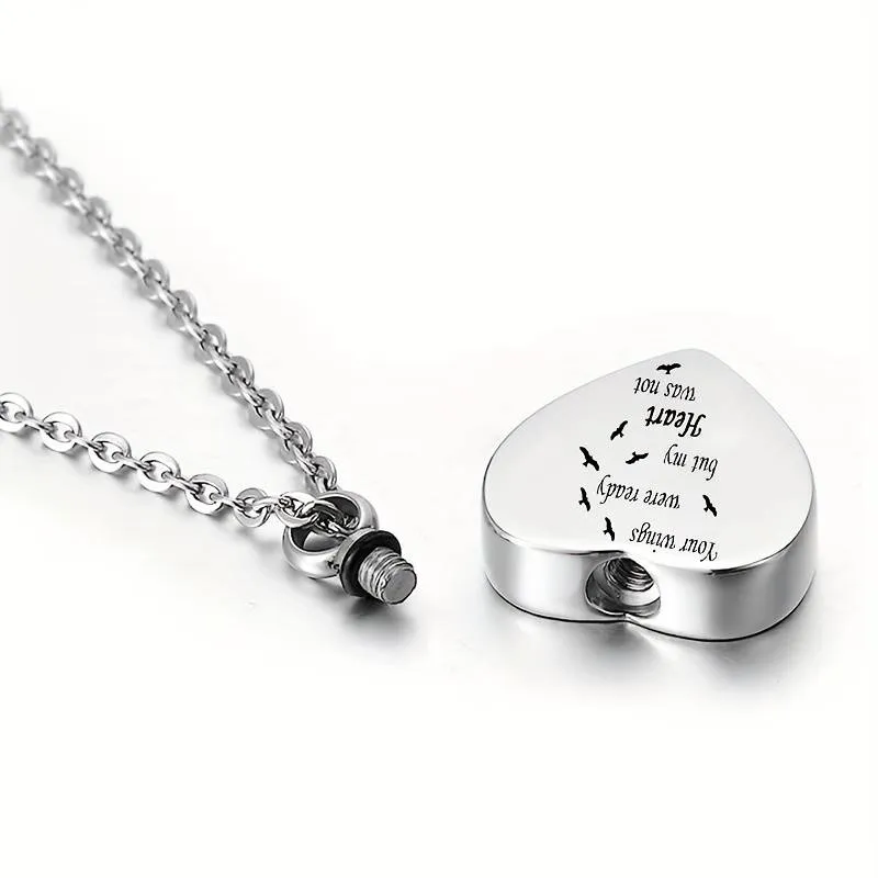 Asketting Hartje met Vleugels - Gedenksieraad - view 2