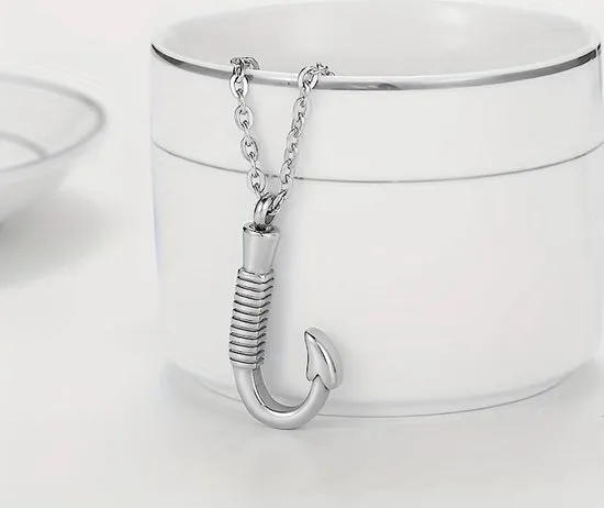 As Hanger Vishaak "De Laatste Worp" – Zilverkleurig RVS - view 5