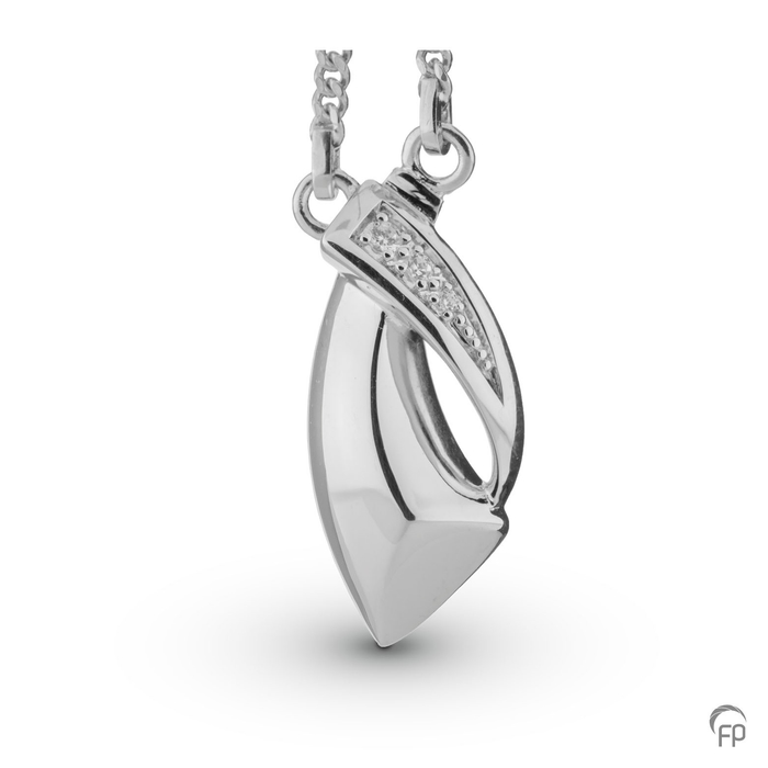 Ashanger smalle staaf — Sterling 925 zilver, glans (langwerpig) - view 1