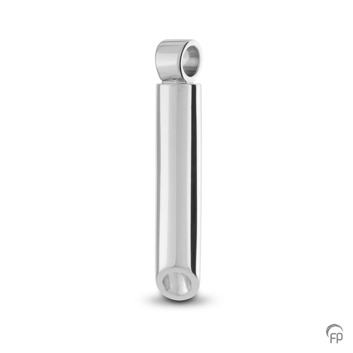Ashanger smalle staaf — Sterling 925 zilver, glans (langer en dun) - view 1