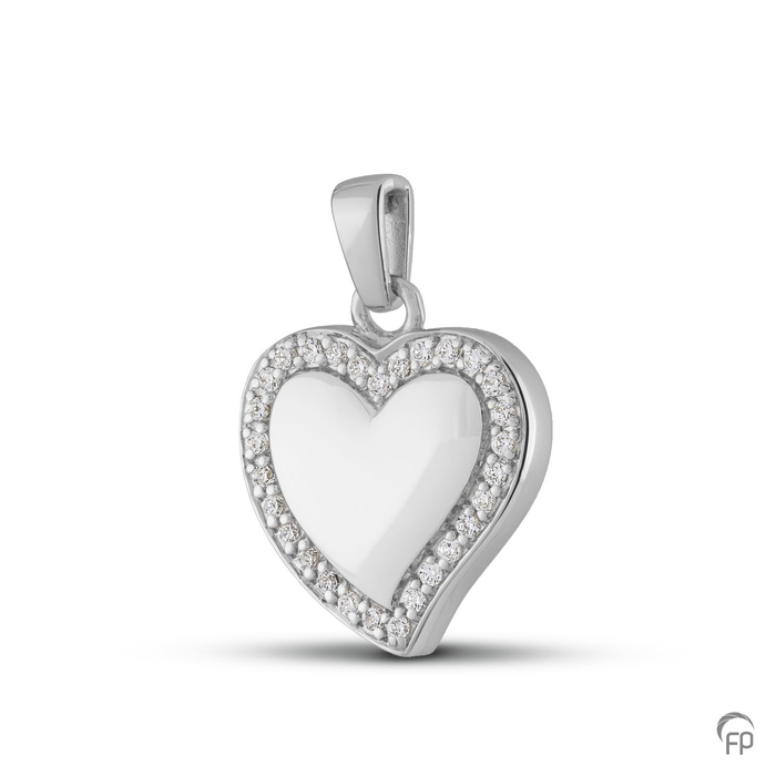 Ashanger druppel/ovaal — Sterling 925 zilver, glans (klassiek) - view 1