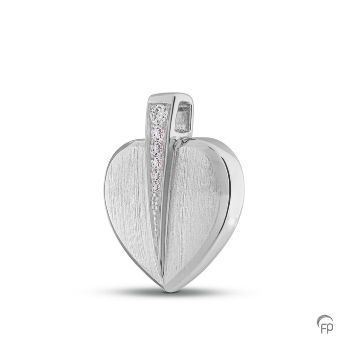 Ashanger ovaal — Sterling 925 zilver, mat - view 1