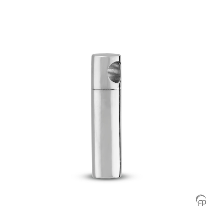 Ashanger cilinderstaaf — Sterling 925 zilver, glans (lichter) - view 1