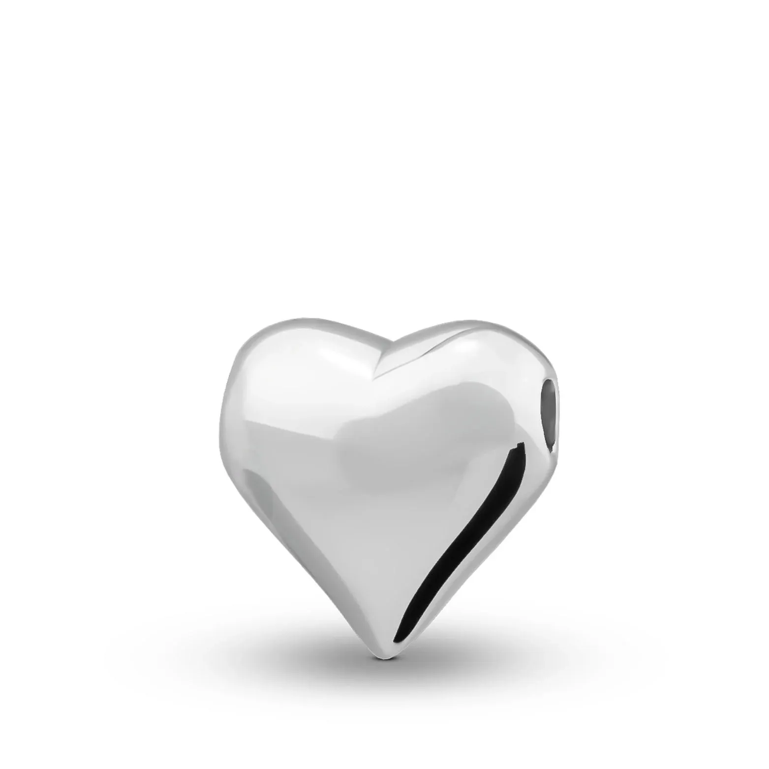 Hart Ashanger - 925 Sterling Zilver - Volle Vorm - view 1