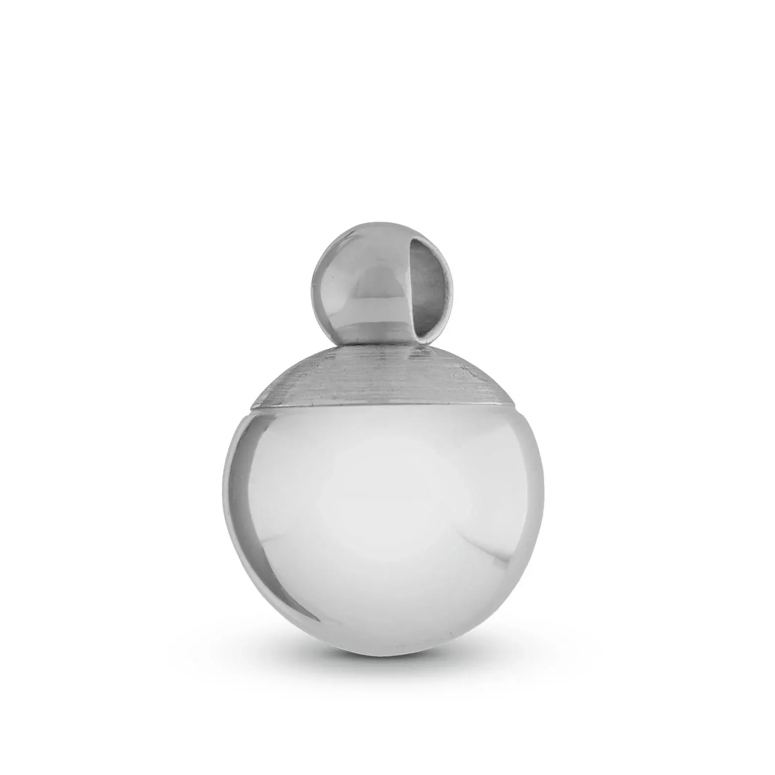 Bolvormige Ashanger - 925 Sterling Zilver - Gedenksieraad - view 1
