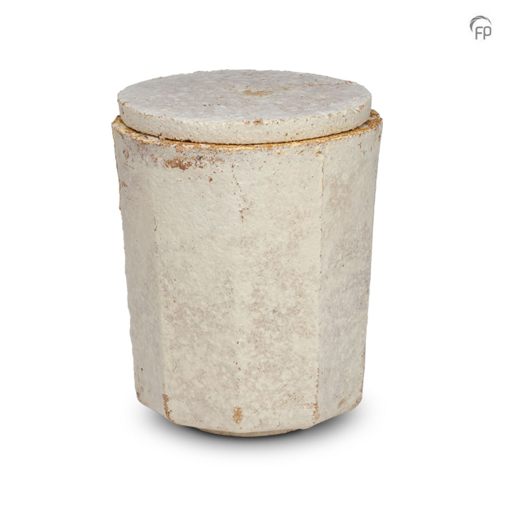 Bio-urn Mycelium — gegroeid uit champignon-substraat (volwassen) - view 1