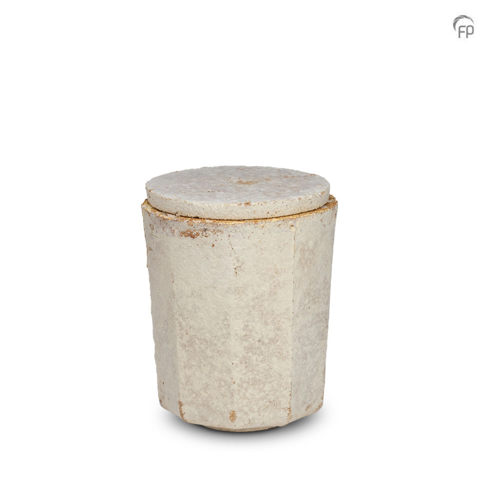 Bio-urn Mycelium — gegroeid uit champignon-substraat (medium) - view 1