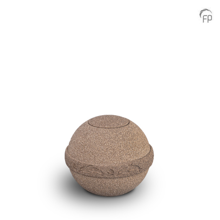 Bio-urn Samsara — zand-urn voor begraving of water (medium) - view 1