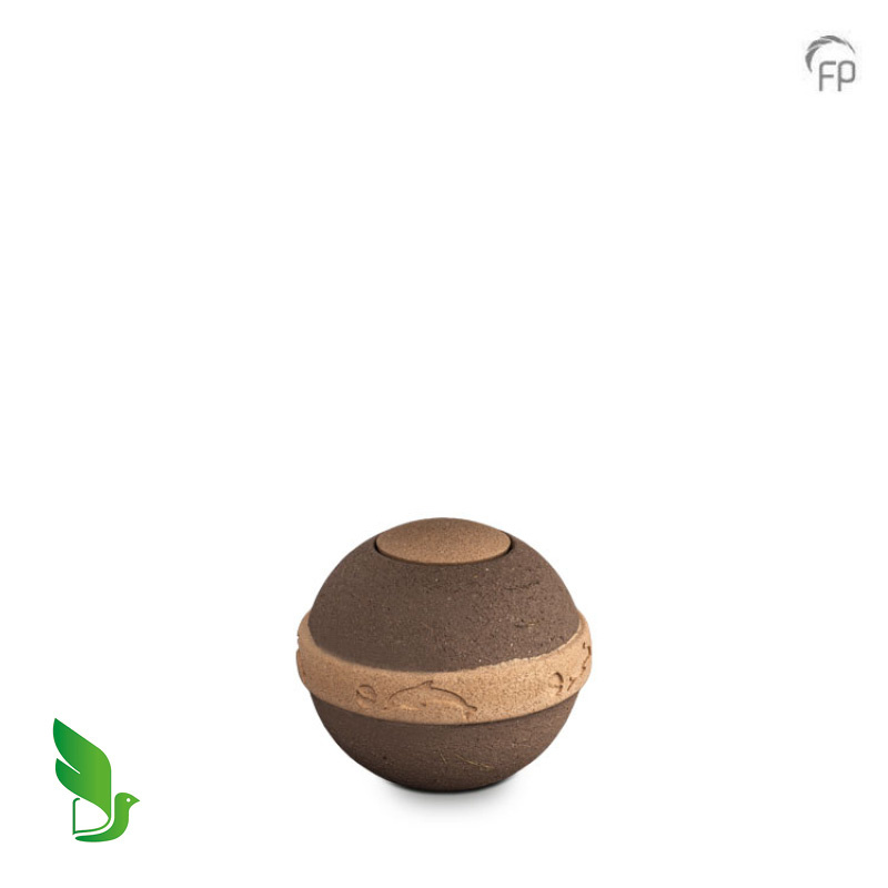 Bio-urn Geos — zandblok met plantenextracten (medium) - view 1