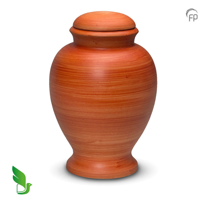 Bio-urn Urnature roodoker — natuurlijke elementen (volwassen) - view 1