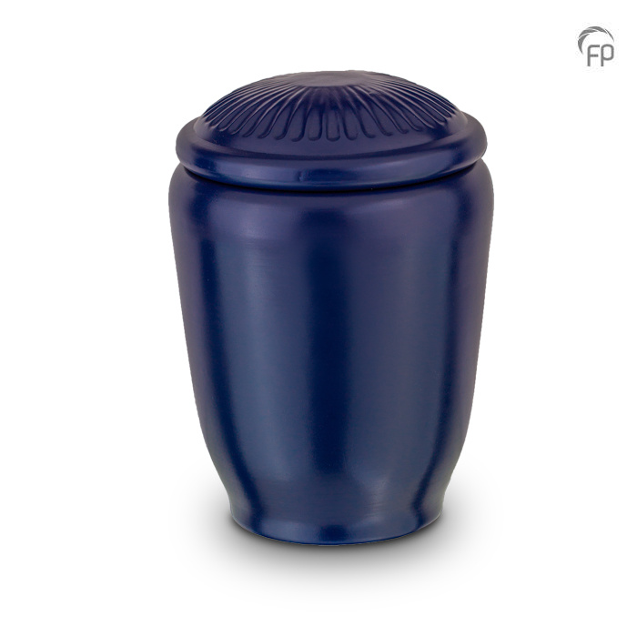 Bio-urn Urnature saffierblauw — rechthoekig smal (volwassen) - view 1